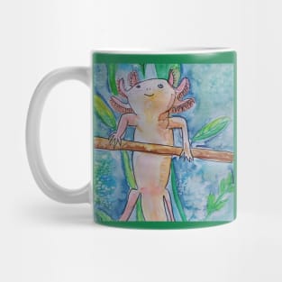 Watercolor axolotl Mug